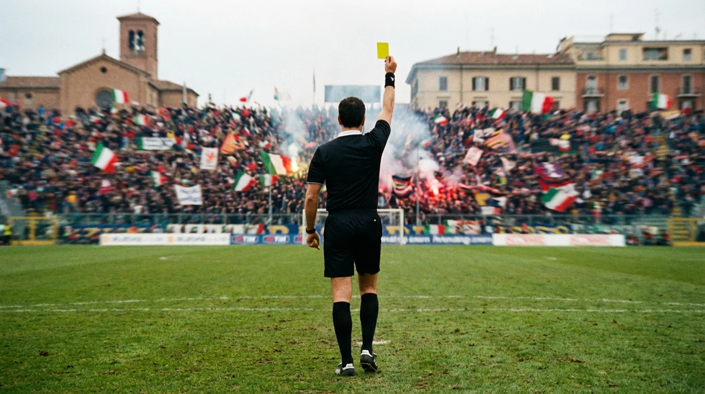 Apuestas de tarjetas amarillas y rojas en la Serie A